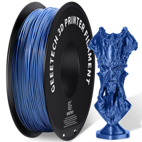 Geeetech Sparkly Glitter Filament 1.75mm 1KG PLA Silver/Purple/Blue 3D Printer