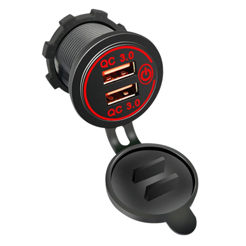 1× Car Dual USB 12V-24V Charger Quick Charge QC 3.0 Socket Power Outlet AU STOCK - Picture 16 of 16