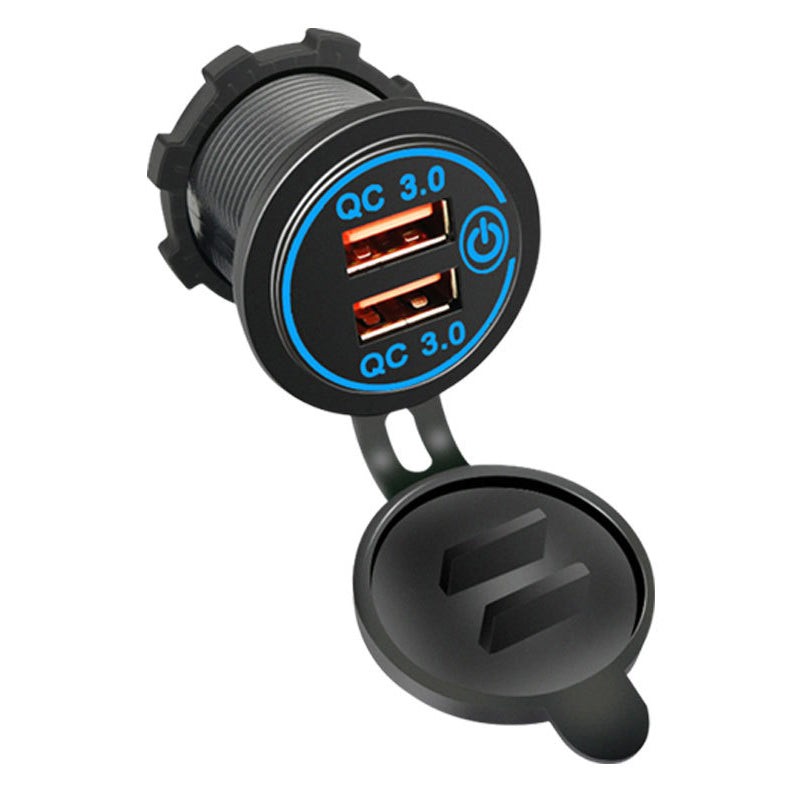 1× Car Dual USB 12V-24V Charger Quick Charge QC 3.0 Socket Power Outlet AU STOCK - Picture 15 of 16