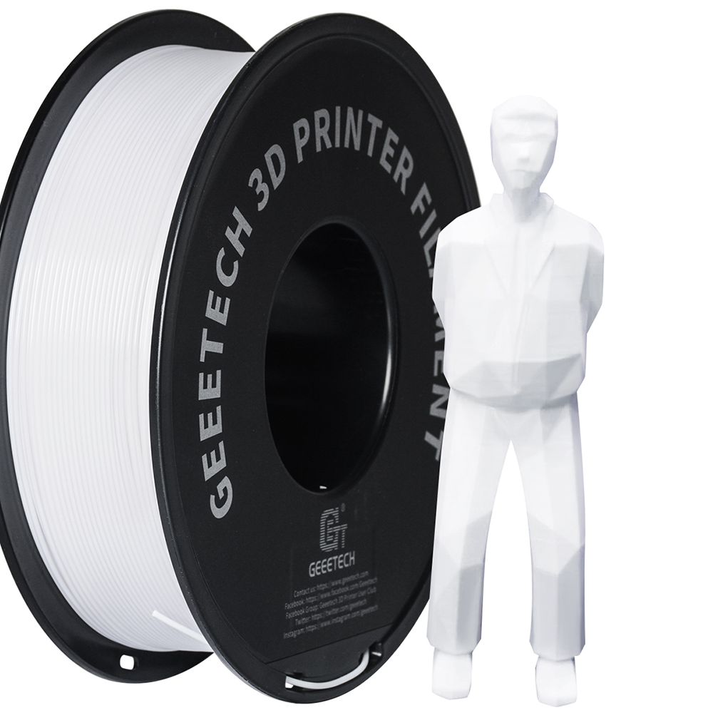 GEEETECH 3D Printer Filament Regular PLA 1.75mm 1KG/roll 17 Color Consumables