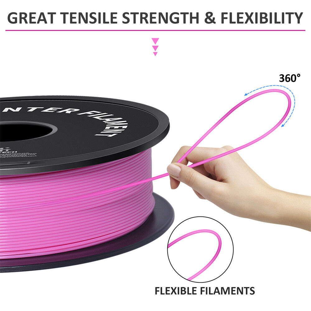 GEEETECH 3D Printer Filament Regular PLA 1.75mm 1KG/roll 17 Color Consumables