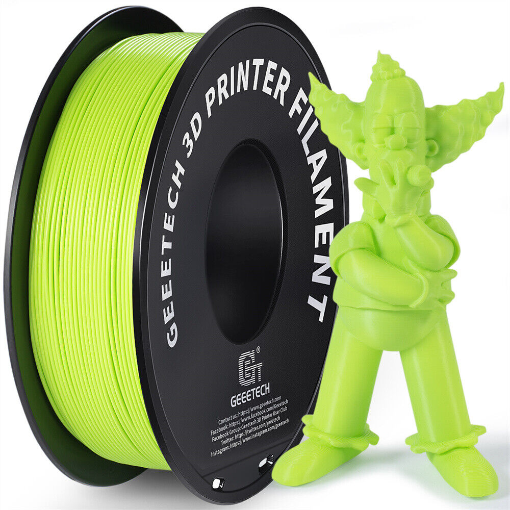 GEEETECH 3D Printer Filament Regular PLA 1.75mm 1KG/roll 17 Color Consumables