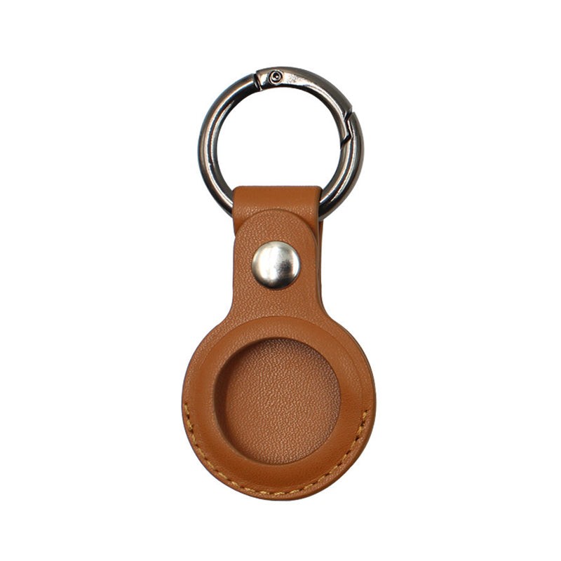 For Apple AirTag Leather Case Cover Air Tag Keychain Holder Sleeve Shell Tracker - Picture 22 of 24