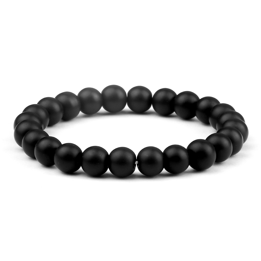 Magnetic Healing Bracelet Natural Beads Hematite Lava Therapy Health Care Bangle