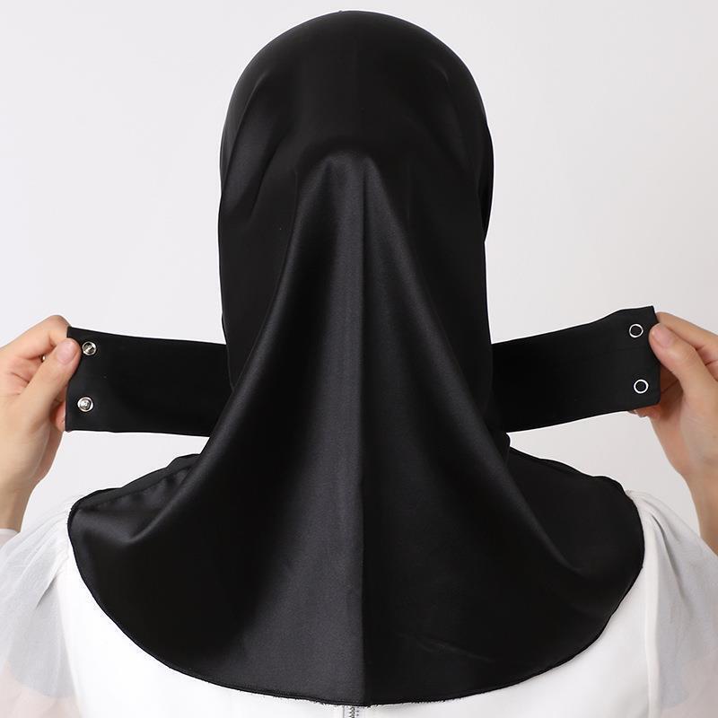 One Piece Amira Hijab Muslim Women Underscarf Turban Overhead Scarf Head Wrap - Picture 28 of 39