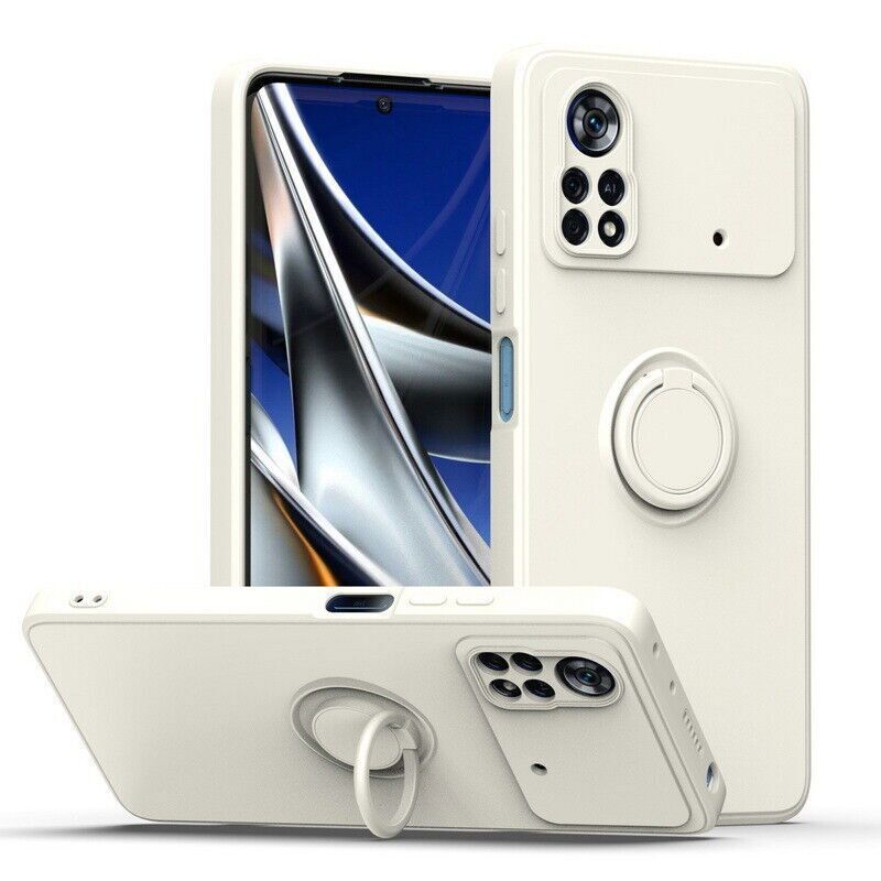Für Xiaomi Poco X4 Pro 5G M4 Pro Mi 11T Simplicity Silikon Rot Blau Weiß Hülle - Bild 20 von 24