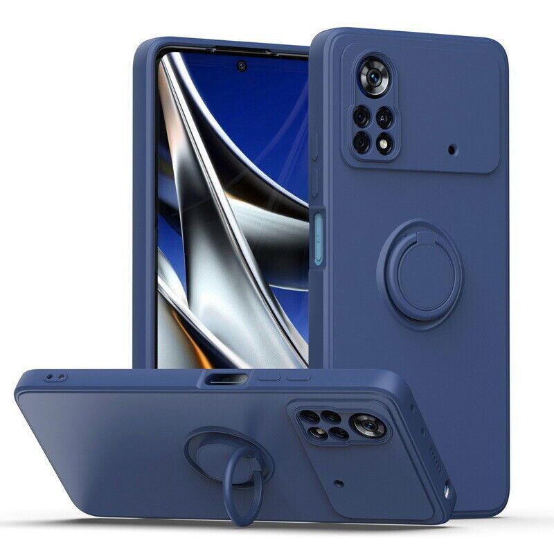 Für Xiaomi Poco X4 Pro 5G M4 Pro Mi 11T Simplicity Silikon Rot Blau Weiß Hülle - Bild 22 von 24