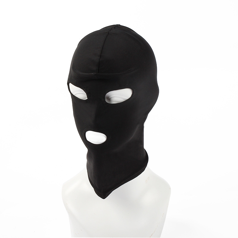 Elastic Fabric Mask with A Head Cover Open Eye and Mouth Mask Performance Mask