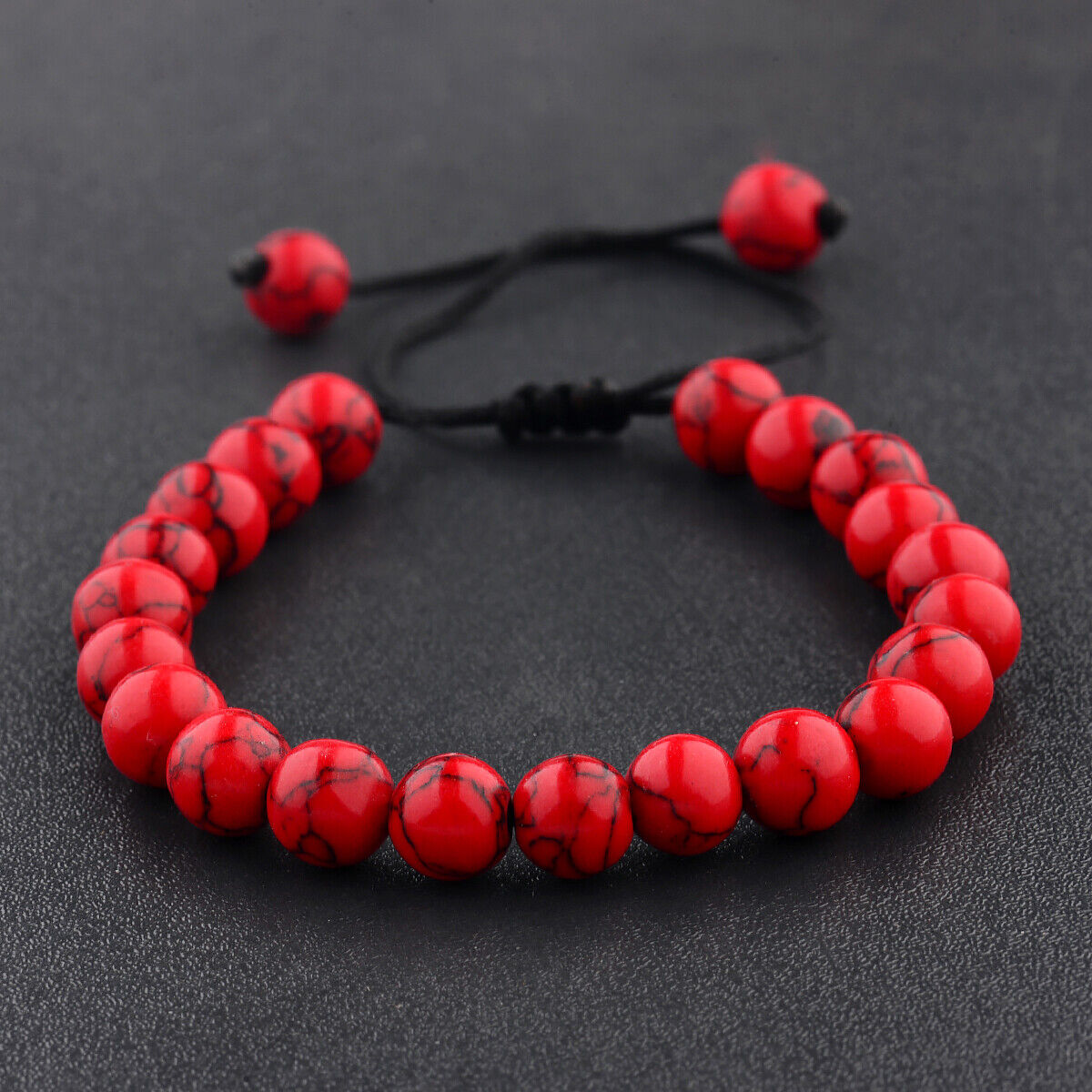 Double Layer Lava Rock Aromatherapy Anxiety Essential Oil Diffuser Bracelet Gift