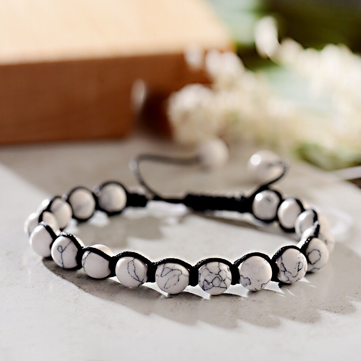 Double Layer Lava Rock Aromatherapy Anxiety Essential Oil Diffuser Bracelet Gift