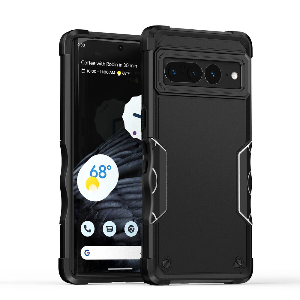 For Google Pixel 6 Pro/7A/7 Pro Shockproof Hybrid PC+TPU Non-slip Phone Case