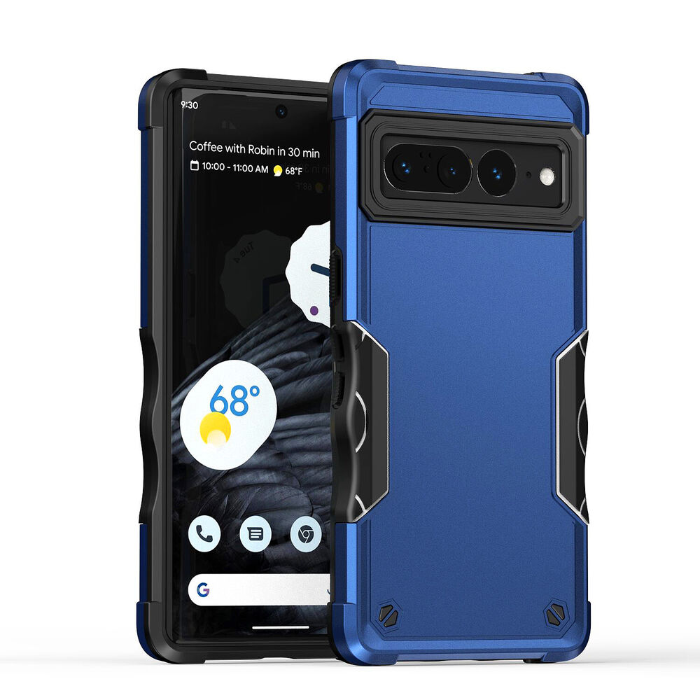 For Google Pixel 6 Pro/7A/7 Pro Shockproof Hybrid PC+TPU Non-slip Phone Case