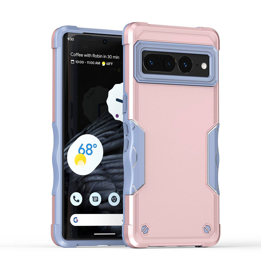 For Google Pixel 6 Pro/7A/7 Pro Shockproof Hybrid PC+TPU Non-slip Phone Case