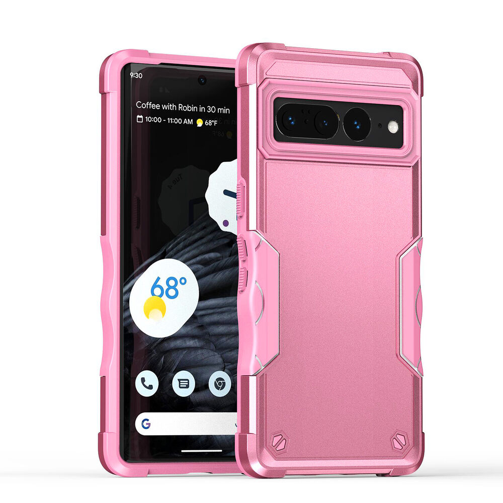 For Google Pixel 6 Pro/7A/7 Pro Shockproof Hybrid PC+TPU Non-slip Phone Case