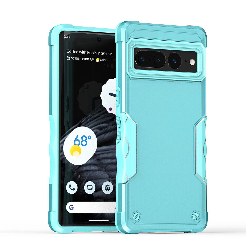 For Google Pixel 6 Pro/7A/7 Pro Shockproof Hybrid PC+TPU Non-slip Phone Case