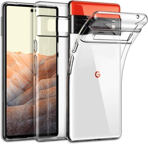 Coque fine noire TPU pour Google Pixel 6 7 Pro 6A 7A mat antichoc téléphone - Photo 17 sur 18