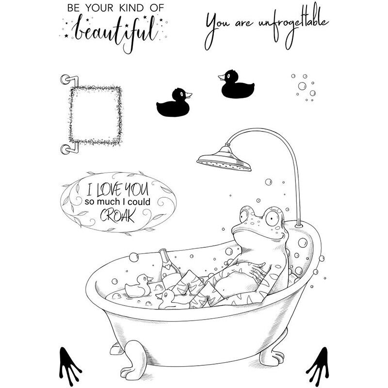 Nature Animal Flower Silicone Clear Stamps Stencil for Diy Scrapbooking Cards - Picture 50 of 171