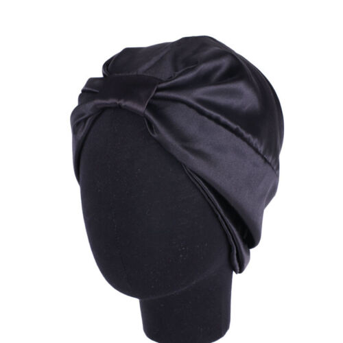Damen Satinkappe Motorhaube Haarpflege Turban Hut muslimischer Haarausfall Hijab Kopfbezug - Bild 13 von 50