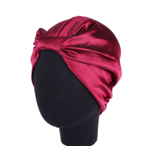 Damen Satinkappe Motorhaube Haarpflege Turban Hut muslimischer Haarausfall Hijab Kopfbezug - Bild 14 von 50
