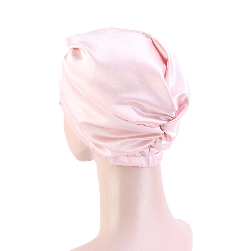Damen Satinkappe Motorhaube Haarpflege Turban Hut muslimischer Haarausfall Hijab Kopfbezug - Bild 34 von 50