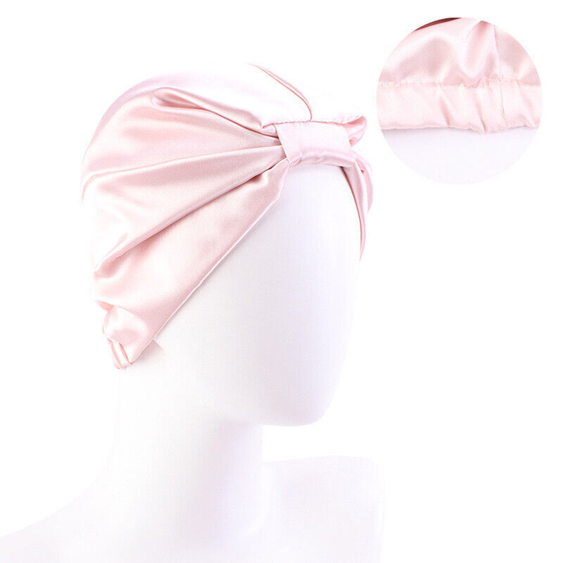 Damen Satinkappe Motorhaube Haarpflege Turban Hut muslimischer Haarausfall Hijab Kopfbezug - Bild 37 von 50