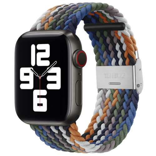 For Apple Watch Series 7 6 5 4 3 SE Band Strap iWatch Adjustable Braided Loop - Picture 45 of 73