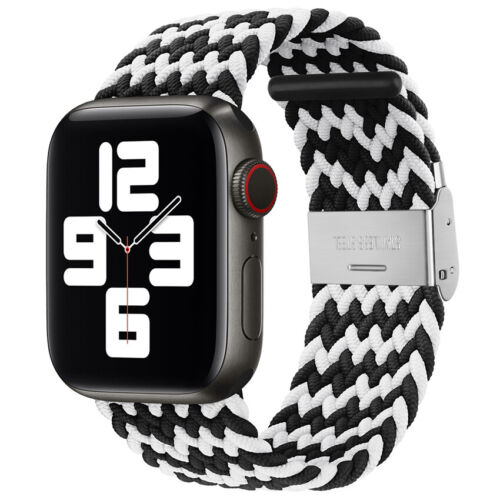 For Apple Watch Series 7 6 5 4 3 SE Band Strap iWatch Adjustable Braided Loop - Picture 39 of 73