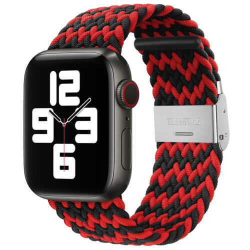 For Apple Watch Series 7 6 5 4 3 SE Band Strap iWatch Adjustable Braided Loop - Picture 40 of 73