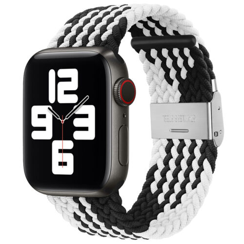 For Apple Watch Series 7 6 5 4 3 SE Band Strap iWatch Adjustable Braided Loop - Picture 35 of 73