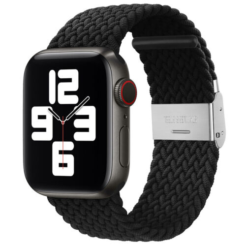 For Apple Watch Series 7 6 5 4 3 SE Band Strap iWatch Adjustable Braided Loop - Picture 32 of 73