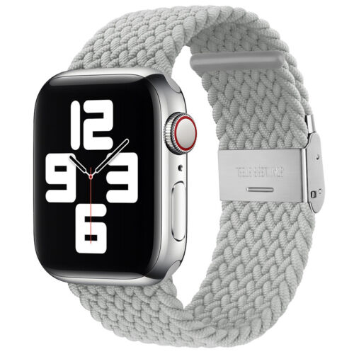 For Apple Watch Series 7 6 5 4 3 SE Band Strap iWatch Adjustable Braided Loop - Picture 33 of 73