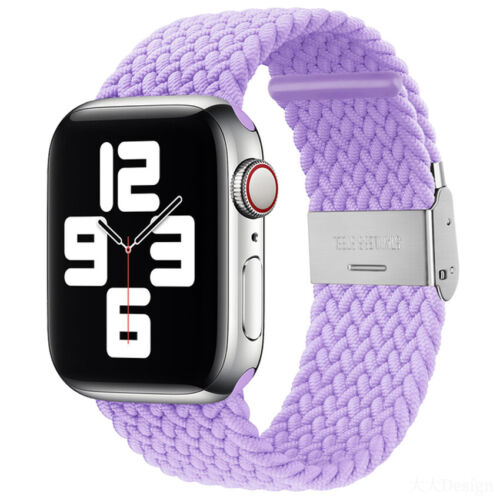 For Apple Watch Series 7 6 5 4 3 SE Band Strap iWatch Adjustable Braided Loop - Picture 49 of 73