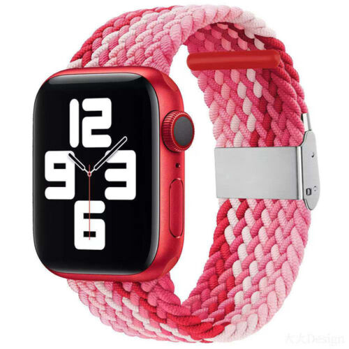 For Apple Watch Series 7 6 5 4 3 SE Band Strap iWatch Adjustable Braided Loop - Picture 56 of 73