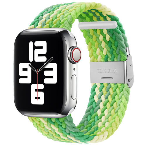 For Apple Watch Series 7 6 5 4 3 SE Band Strap iWatch Adjustable Braided Loop - Picture 58 of 73