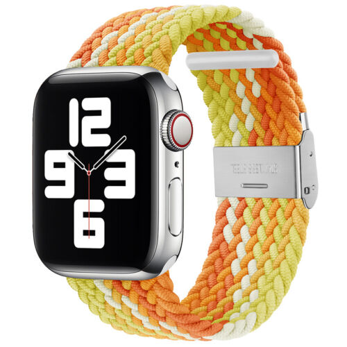 For Apple Watch Series 7 6 5 4 3 SE Band Strap iWatch Adjustable Braided Loop - Picture 60 of 73