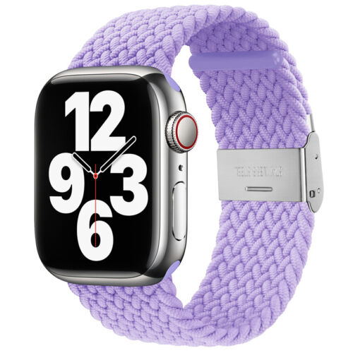 For Apple Watch Series 7 6 5 4 3 SE Band Strap iWatch Adjustable Braided Loop - Picture 65 of 73