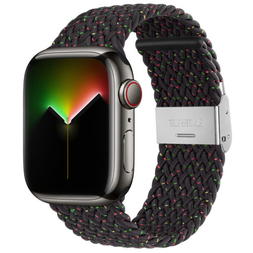For Apple Watch Series 7 6 5 4 3 SE Band Strap iWatch Adjustable Braided Loop - Picture 69 of 73