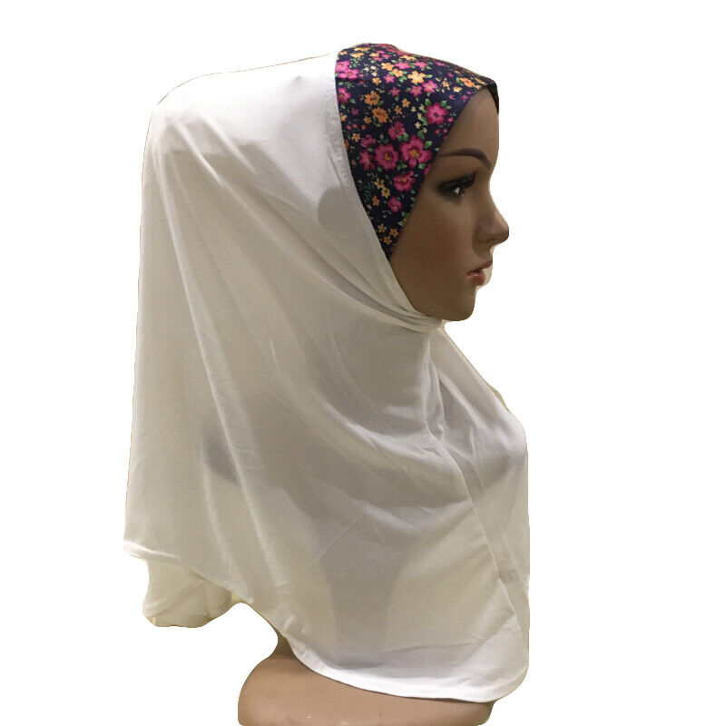 Muslim Women Full Cover One Piece Amira Hijab Scarf Niqab Wrap Headscarf Shawls