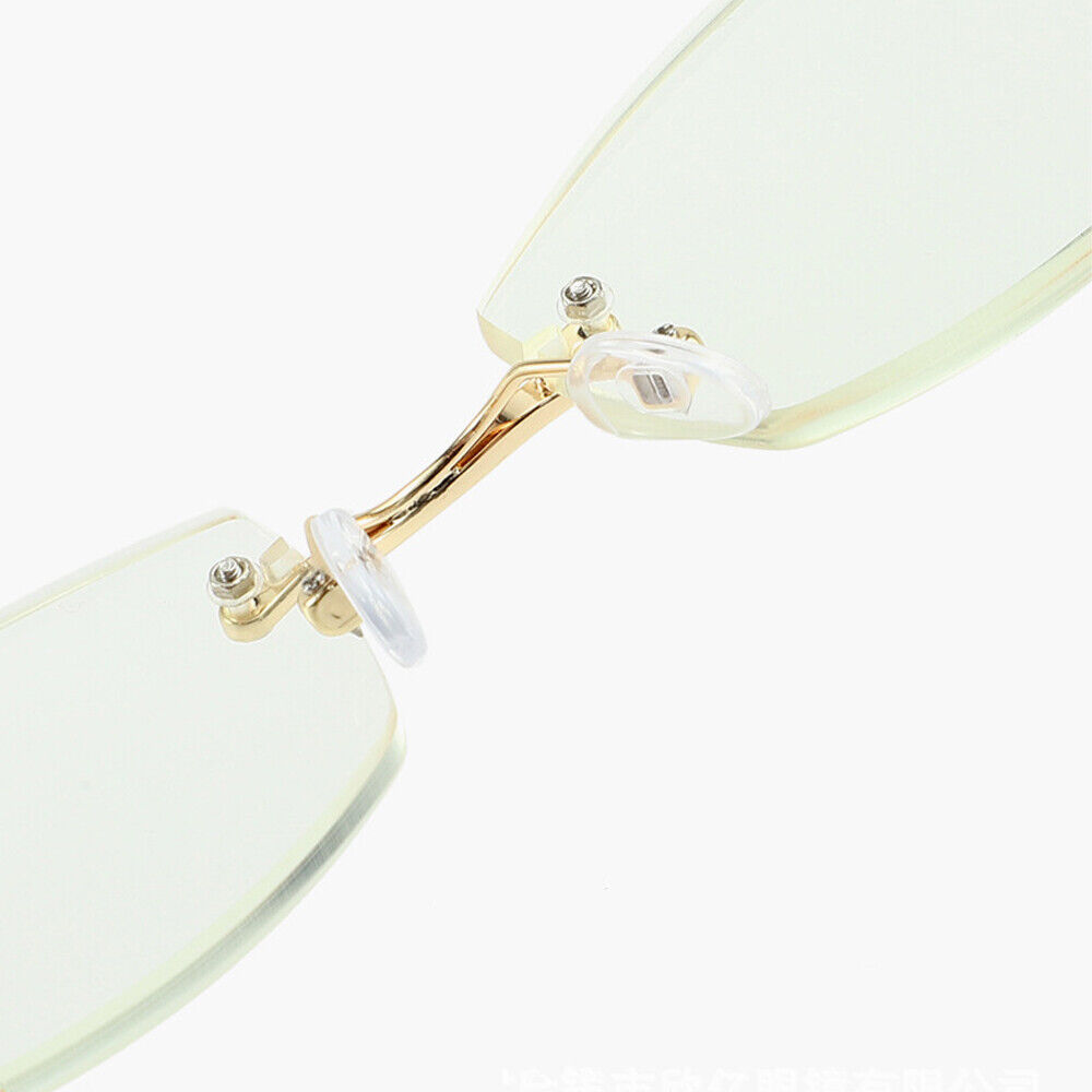 Gafas de lectura de metal sin montura para mujeres damas lectoras gafas presbicias brillantes - Imagen 14 de 19