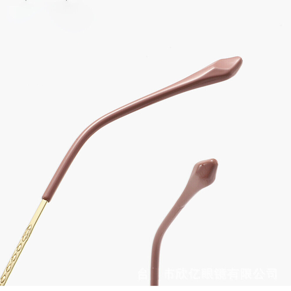 Gafas de lectura de metal sin montura para mujeres damas lectoras gafas presbicias brillantes - Imagen 15 de 19