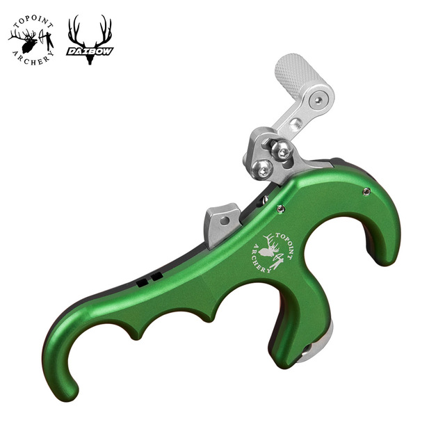 Topoint TP425 Bow Release 4Finger Aluminum Archery Release Aid Auto Caliper Hunt - Picture 27 of 30