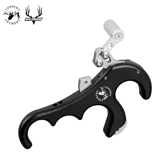 Topoint TP425 Bow Release 4Finger Aluminum Archery Release Aid Auto Caliper Hunt - Picture 30 of 30