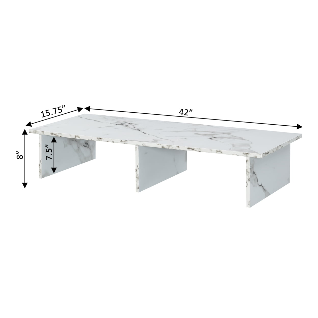 Convenience Concepts Designs2Go TV/Monitor Riser for TVs up to 46 Inches
