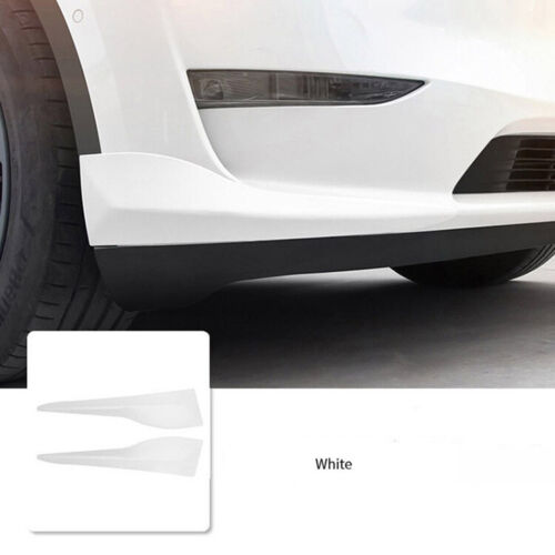 For Tesla Model Y Car Front Bumper Anti-Collision Trim Strips Cover Accessories