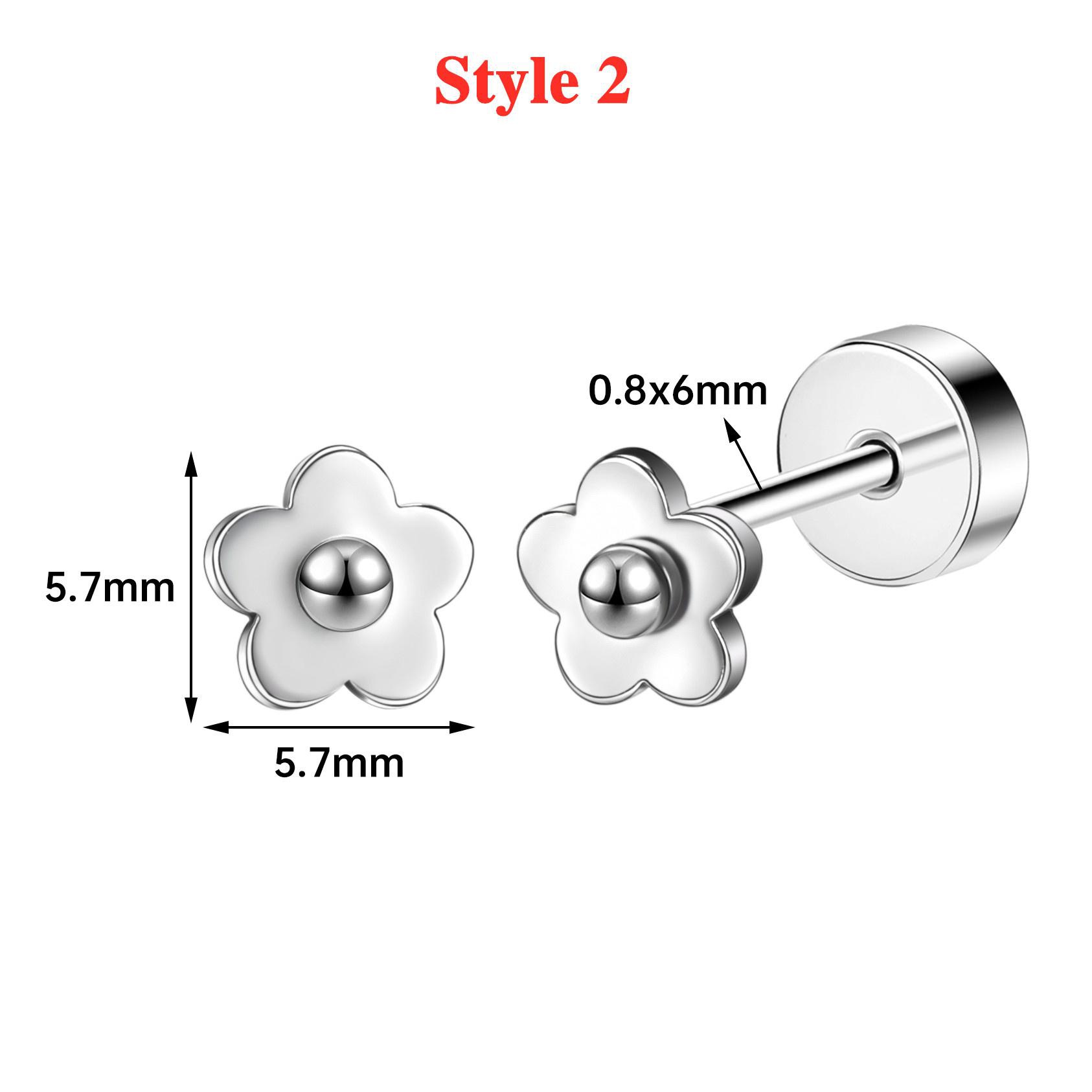 2PCS 316L Stainless Steel Eyebrow Piercing Spike Ring Curved Eyebrow Jewelry  Punk Pircing Free Shipping Hypoallergenic