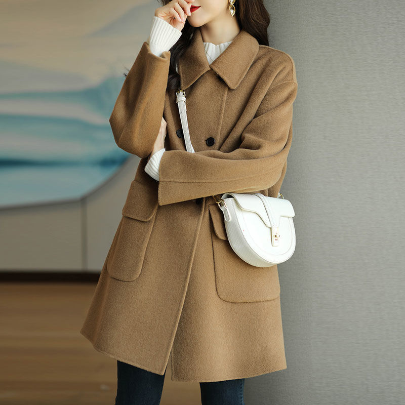 slimming wool coat