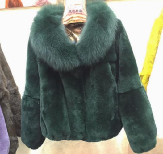 Para mujeres Abrigos de Piel Real Chaqueta Corta Cálida Cóctel Fiesta Invierno Rompevientos Delgados - Imagen 14 de 17