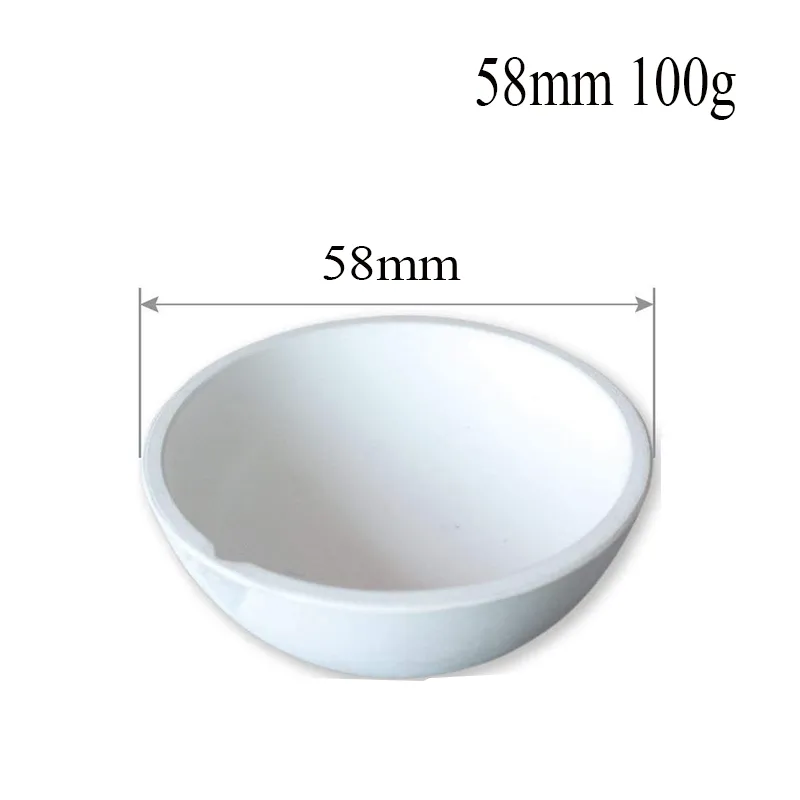 100/500/5000G Quarz Silica Schmelztiegel für Golds Silber Platin Raffination - Bild 13 von 23