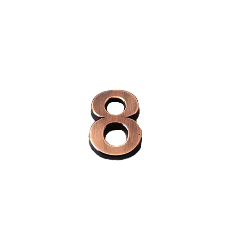 0-9 Number Sticker Plating Digital Door Address Hotel Number Sticker Plate Sign - Picture 23 of 24
