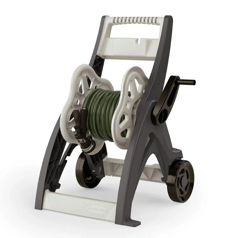 Suncast 175 ft. Hosemobile Hose Reel Cart, Gray garden  gardening tools - NEW